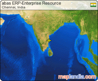 abas ERP-Enterprise Resource satellite map