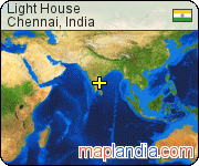 Light House satellite map