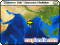  'Dhamma Setu' Vipassana Meditation satellite map