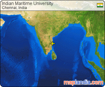 Indian Maritime University satellite map