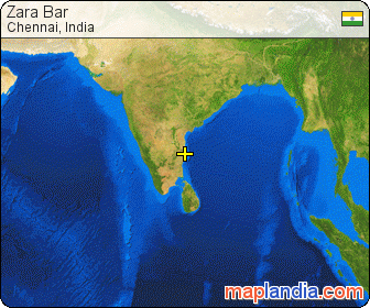 Zara Bar satellite map