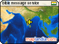 bible message service satellite map