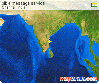 bible message service satellite map