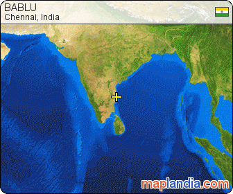 BABLU's map homepage
