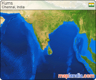 Kums's map homepage