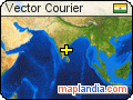 Vector Courier's map homepage