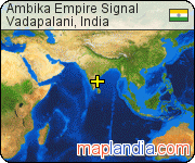 Ambika Empire Signal satellite map