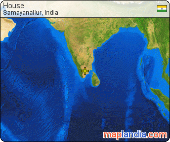 House satellite map
