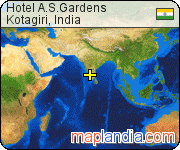 Hotel A.S.Gardens satellite map