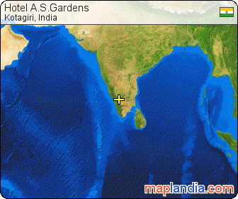 Hotel A.S.Gardens satellite map