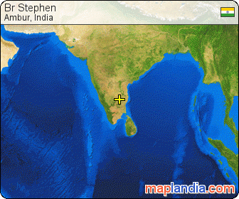 Br Stephen satellite map