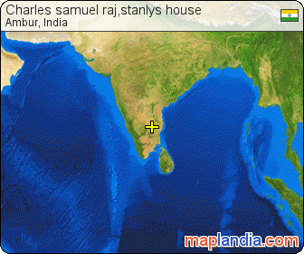 Charles samuel raj,stanlys house satellite map