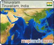 Thiruvalam satellite map