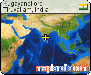 Kugayanellore satellite map
