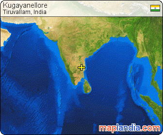 Kugayanellore satellite map
