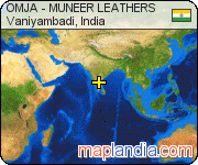 OMJA - MUNEER LEATHERS satellite map