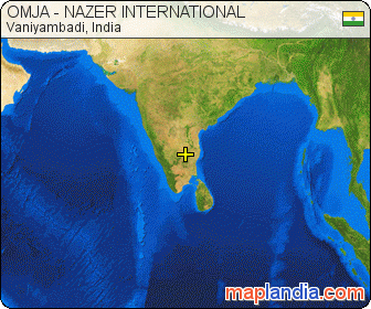 OMJA - NAZER INTERNATIONAL satellite map