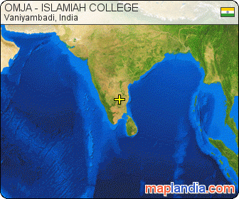 OMJA - ISLAMIAH COLLEGE satellite map