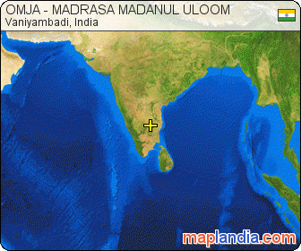 OMJA - MADRASA MADANUL ULOOM satellite map