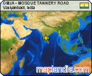 OMJA - MOSQUE TANNERY ROAD satellite map