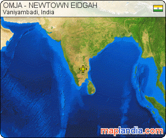 OMJA - NEWTOWN EIDGAH satellite map