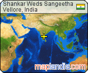 Shankar Weds Sangeetha satellite map