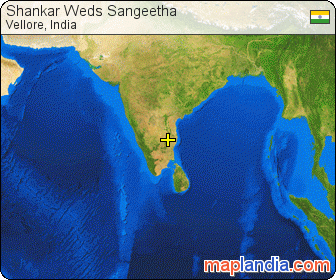Shankar Weds Sangeetha satellite map