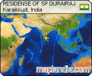 RESIDENSE OF SP DURAIRAJ satellite map