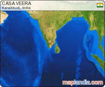 CASA VEERA satellite map