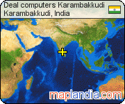 Deal computers Karambakkudi satellite map