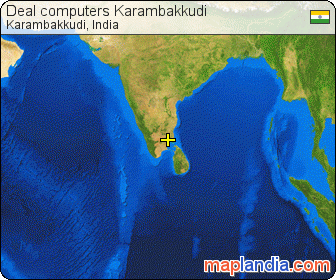 Deal computers Karambakkudi satellite map
