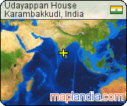 Udayappan House satellite map