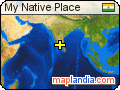 My Native Place satellite map
