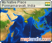 My Native Place satellite map