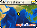 My street name satellite map