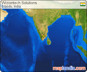 Wiziontech Solutions satellite map