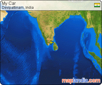 My Car satellite map
