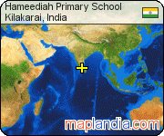 Hameediah Primary School satellite map