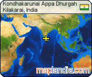 Kondhakarunai Appa Dhurgah satellite map