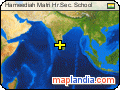 Hameediah Matri Hr.Sec. School satellite map