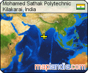 Mohamed Sathak Polytechnic satellite map