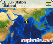 EB Sub Station satellite map