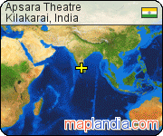 Apsara Theatre satellite map