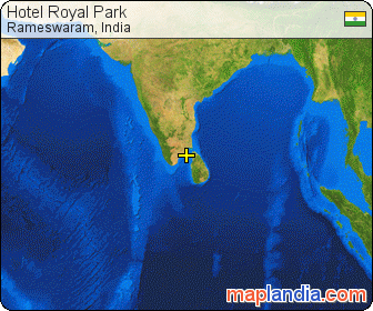Hotel Royal Park satellite map