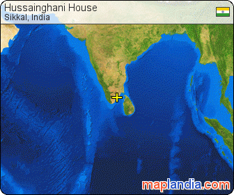 Hussainghani House satellite map
