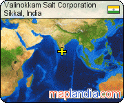 Valinokkam Salt Corporation satellite map