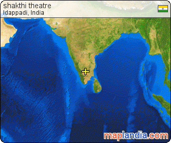 shakthi theatre satellite map