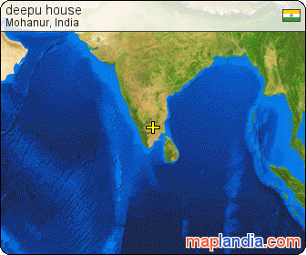 deepu house satellite map