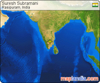 Suresh Subramani satellite map