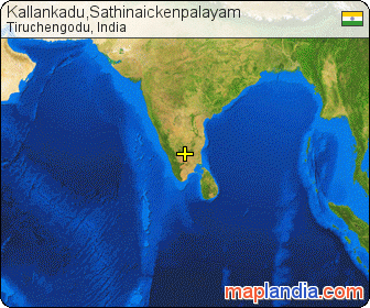 Kallankadu,Sathinaickenpalayam satellite map